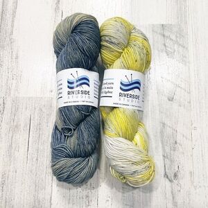 Riverside Studio NEW Supersock: 8-ply 80% merino 20% nylon. 115 g | 443 yds